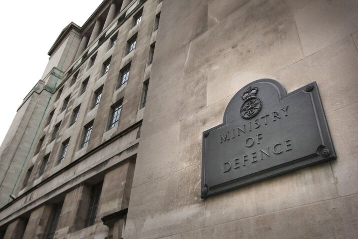 The Ministry of Defence in London.