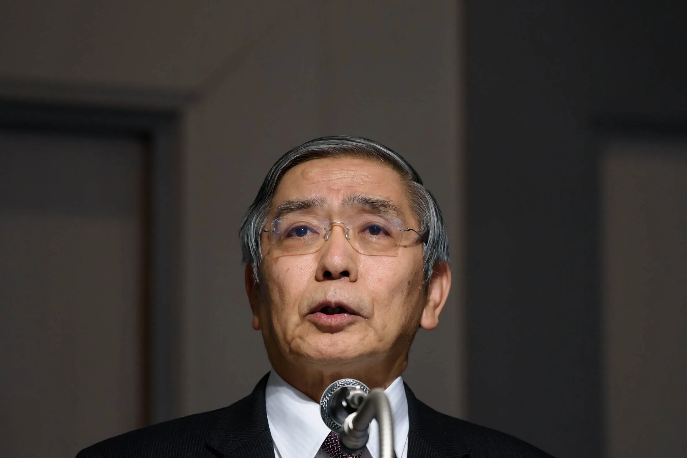 Haruhiko Kuroda.
