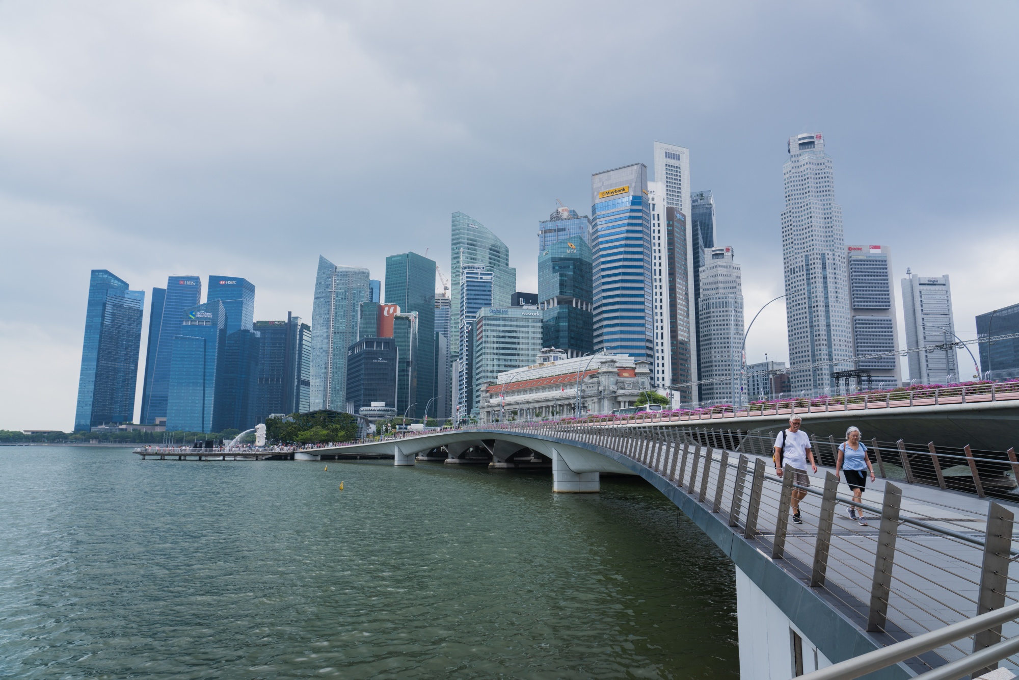 Singapore now sees the economy growing this year by between 2% to 3%, narrowing its forecast from an earlier projection of 1% to 3%.