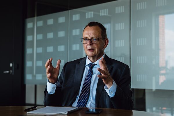 Denmark's Central Bank Governor Christian Kettel Thomsen Interview