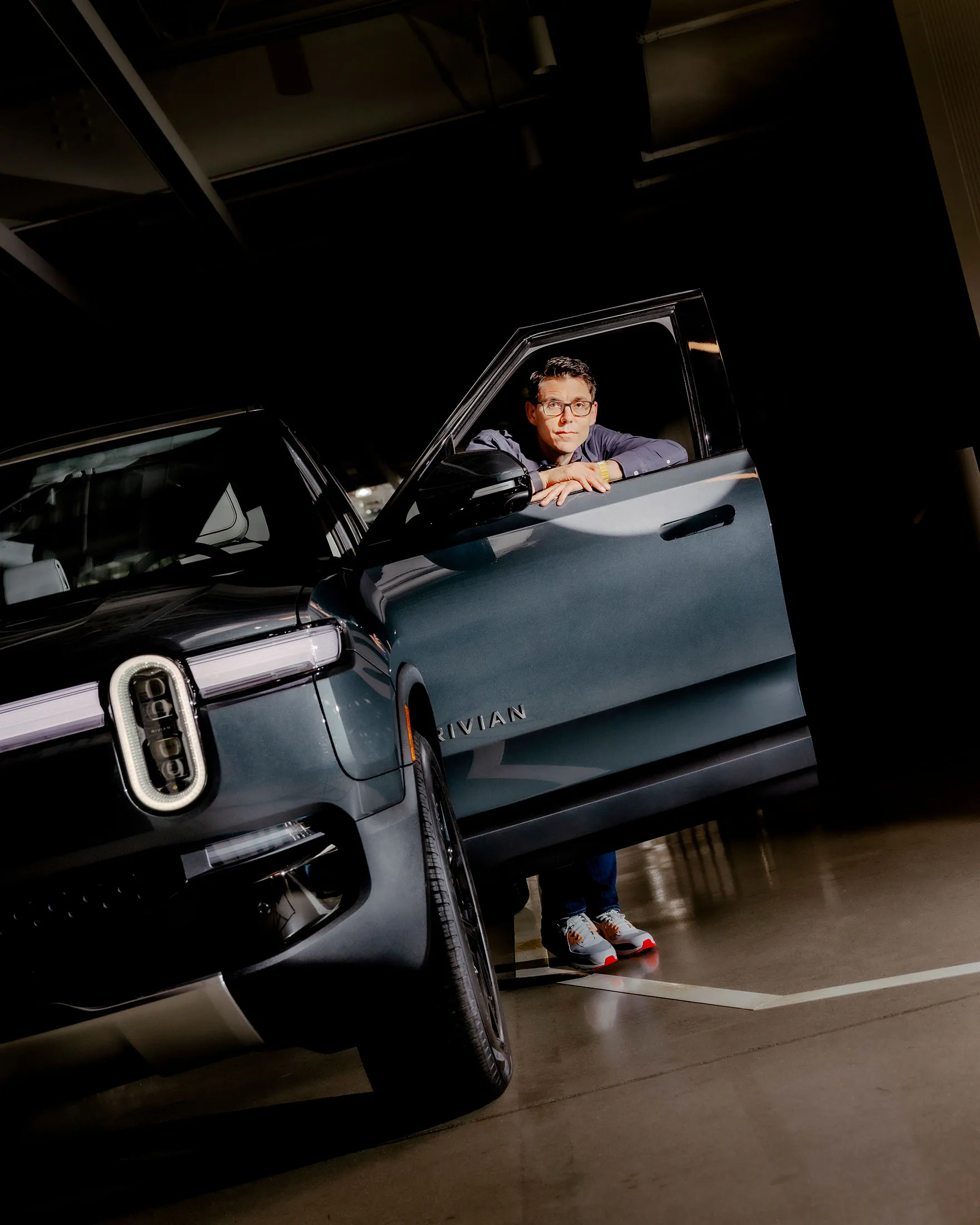 RJ Scaringe, founder and chief executive officer of Rivian Automotive.