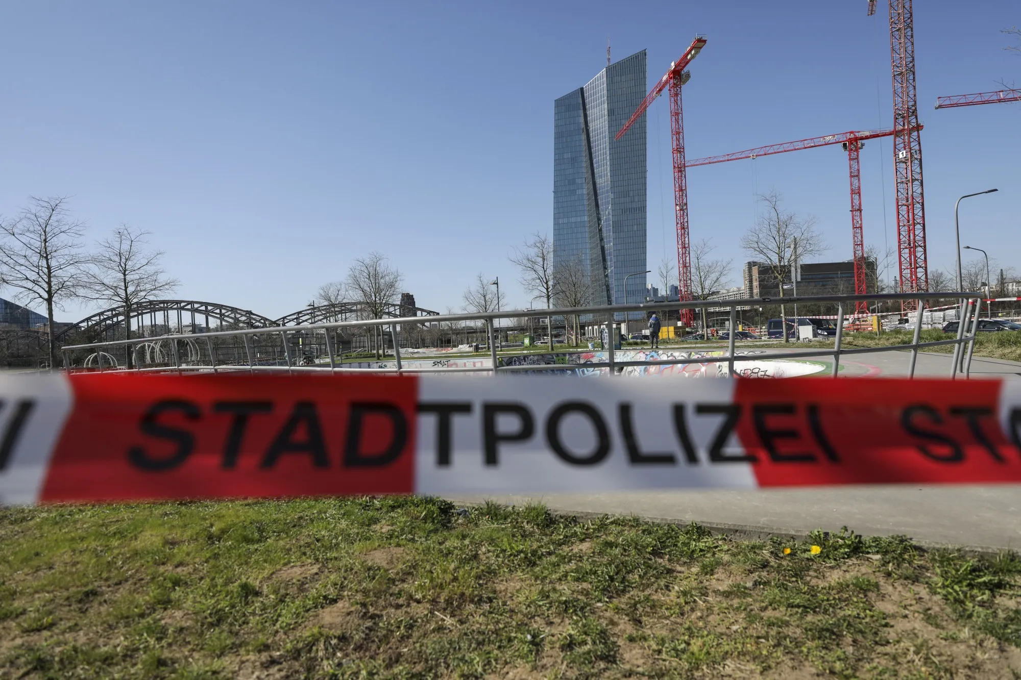 Frankfurt Financial District As Germany Lines Up $370 Billion Borrowing Binge in Virus Fight