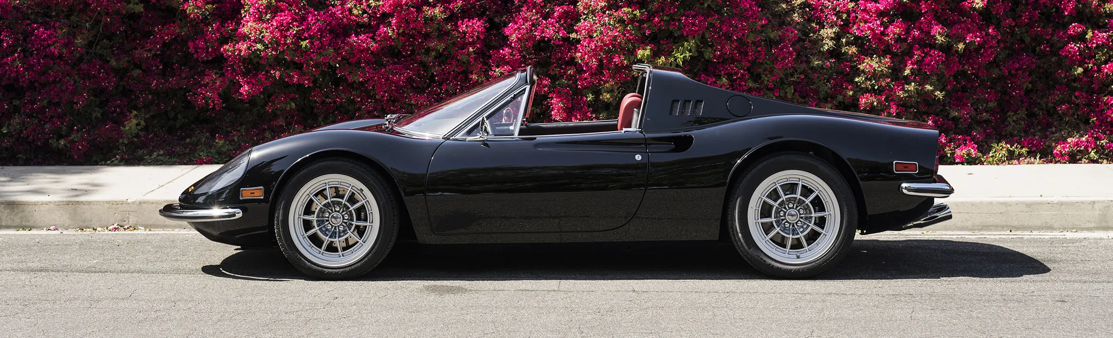 David Lee's restored Ferrari Dino&nbsp;on April 13, 2018.