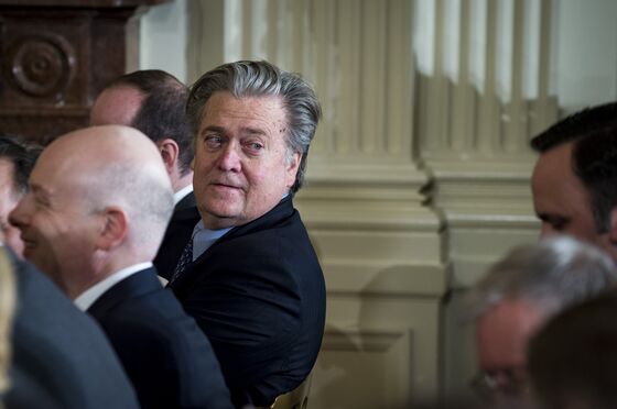 Bannon’s Trump Defense Loses White House Support as Strains Grow