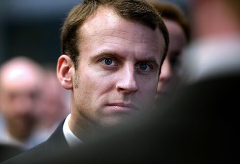 French Economy Minister Emmanuel Macron