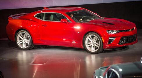 The 2016 Camaro, revealed in Detroit on May 16, is all haunch.