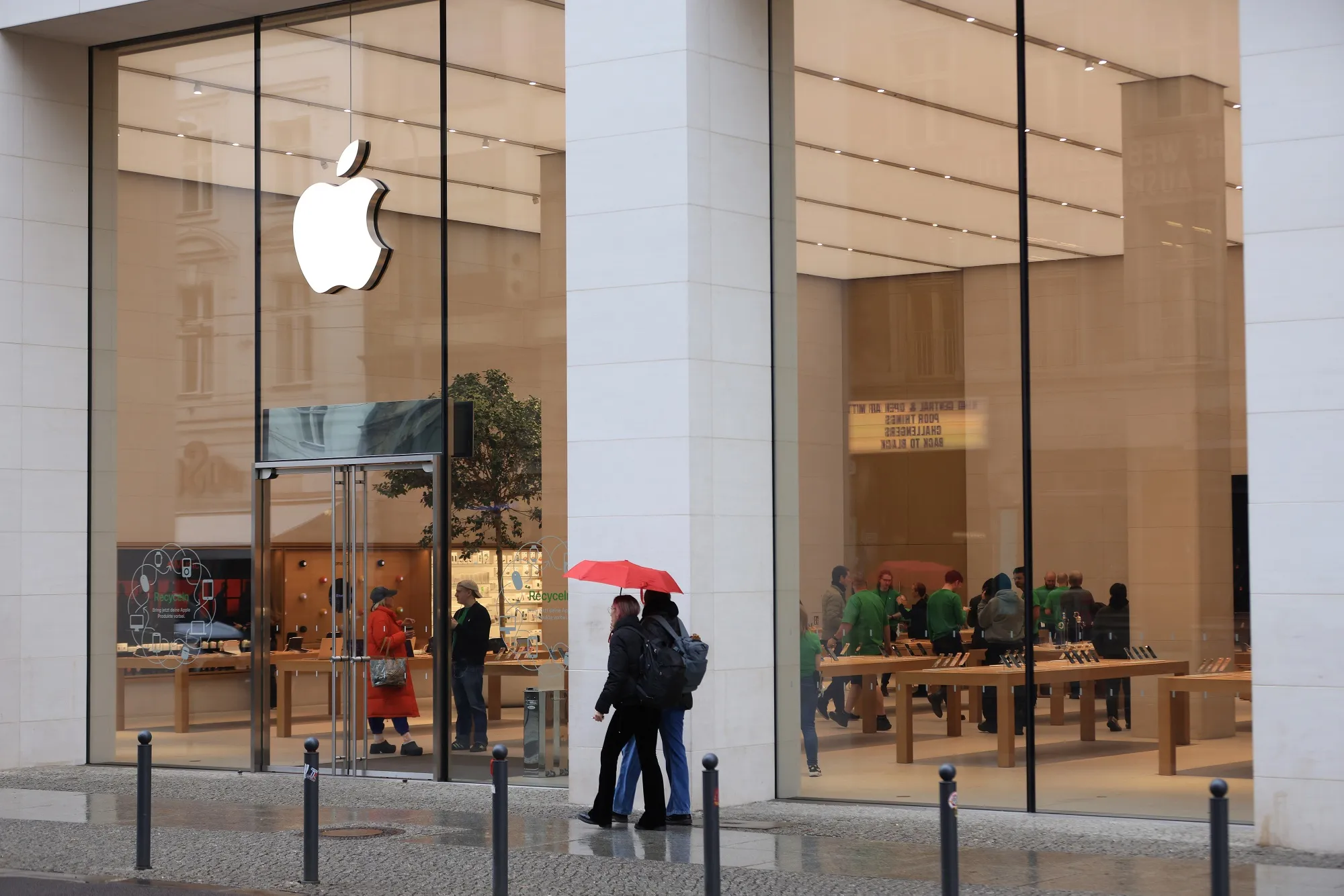 An Apple Inc. store in Berlin.