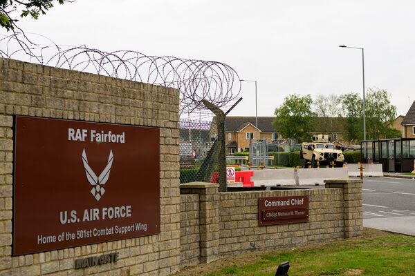 Major Incident Declared Following Evacuation And Arrests Near RAF Fairford