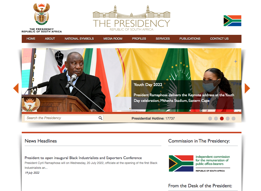 South Africa Government Websites Go Offline for Second Time This Year -  Bloomberg