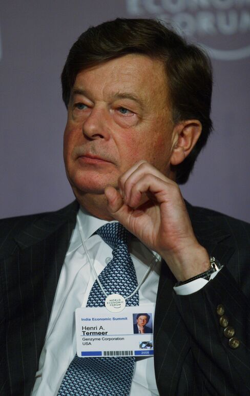 Genzyme Corp. CEO Henri Termeer