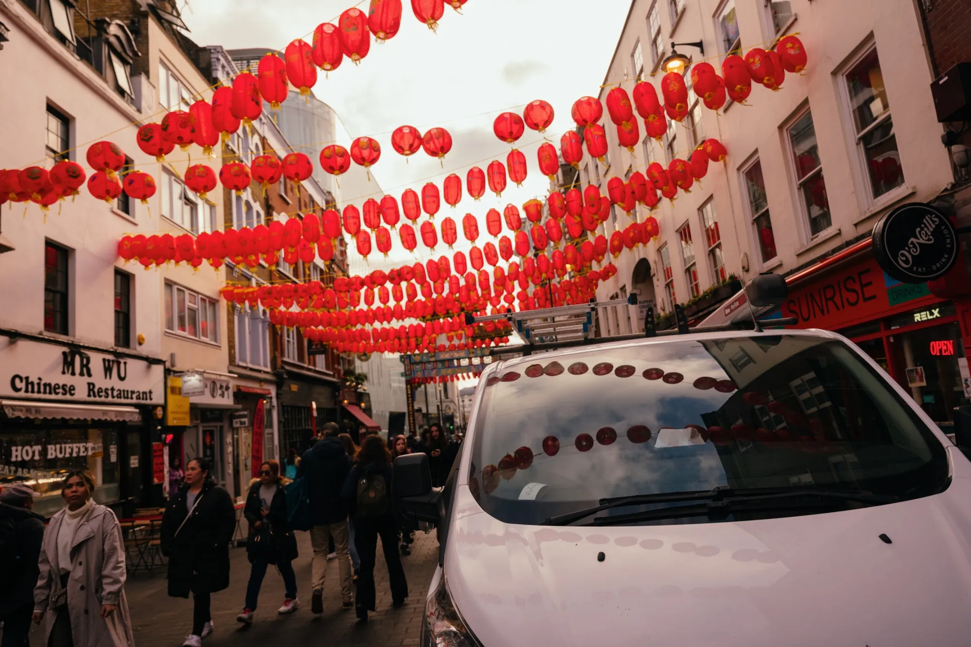 London’s Chinatown district.
