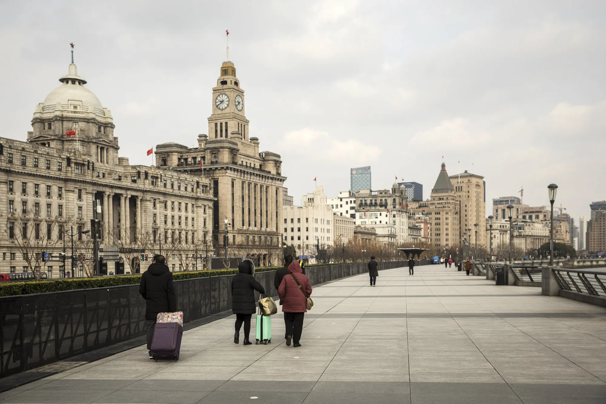 Shanghai's Financial District as China Targets Smaller Lenders in Latest Shadow Banking Crackdown