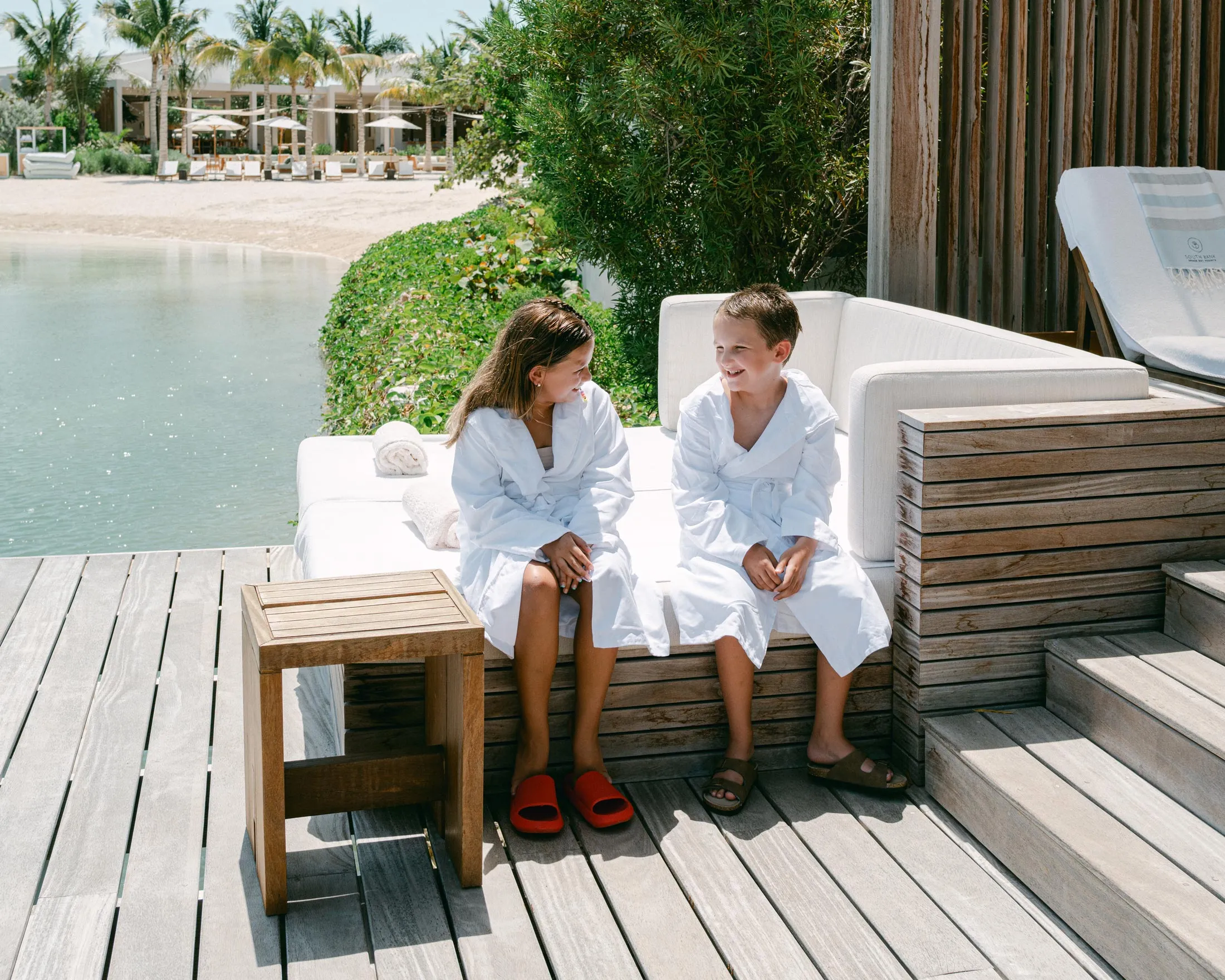 Spagoers at the South Bank in Turks and Caicos