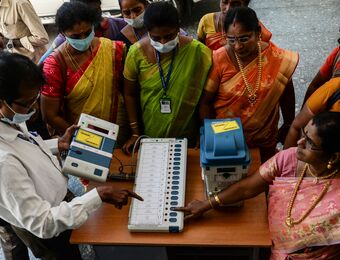 relates to India's Voting Machines Hurt Credibility in Modi Election