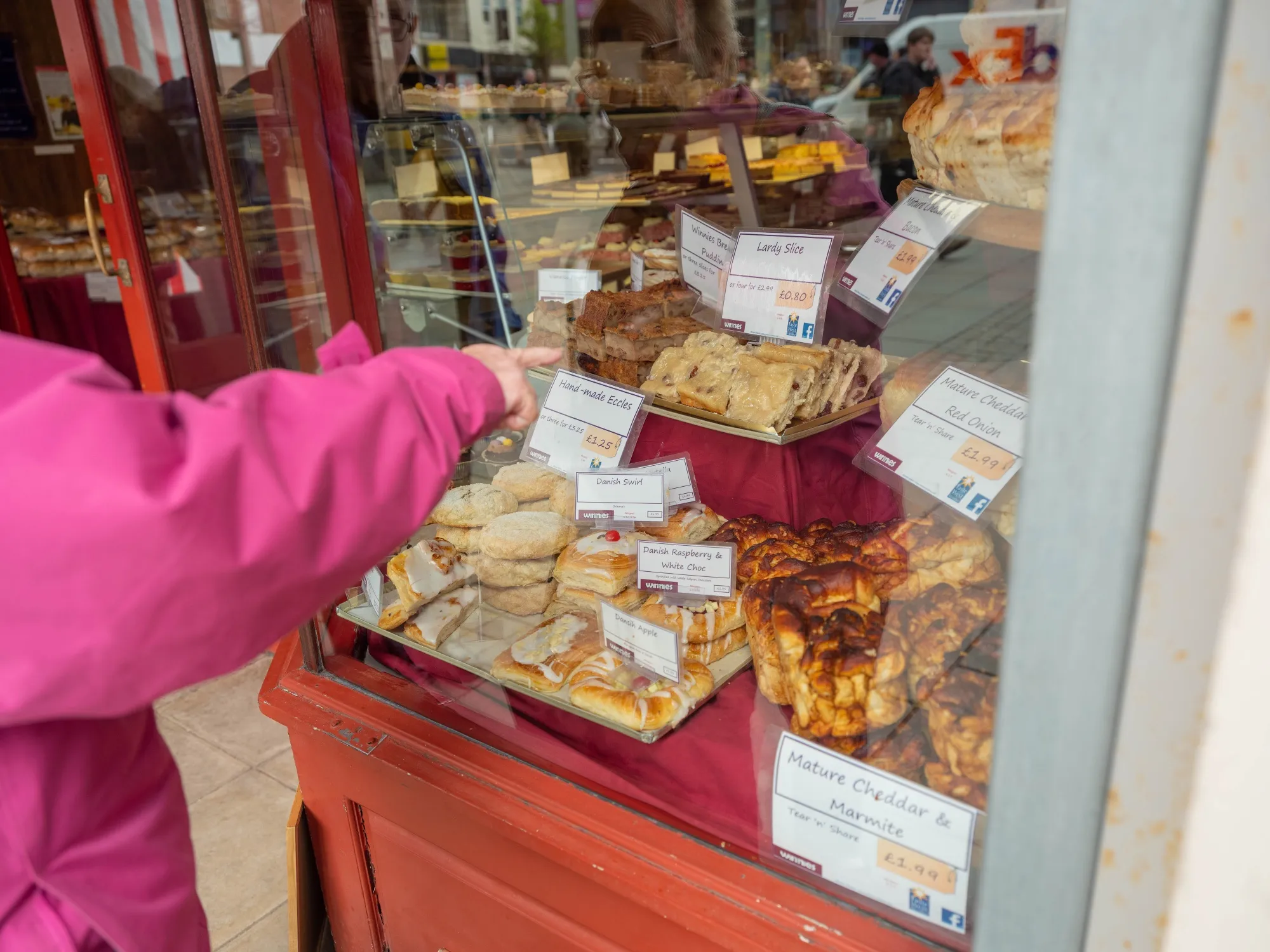A bakery in Weston-super-Mare, U.K.