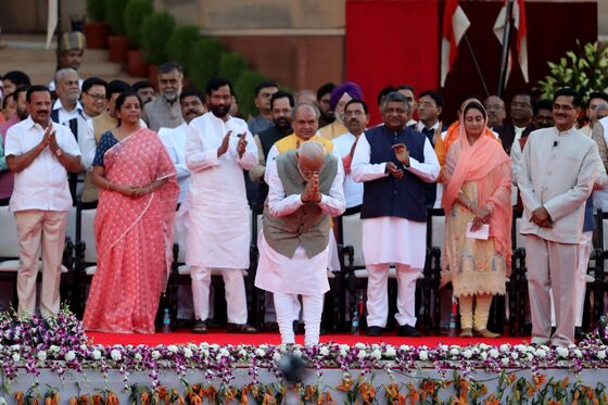 Modi Sworn In as India’s Leader Amid Pressing Economic Slowdown