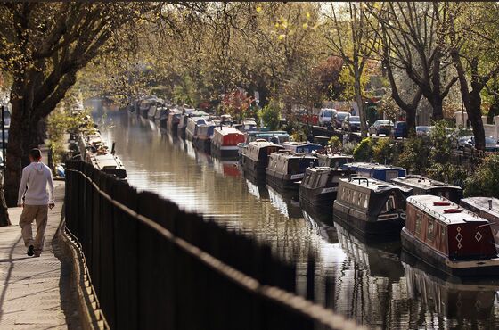 Londoners Are Taking to Canal Boats to Beat High Property Costs