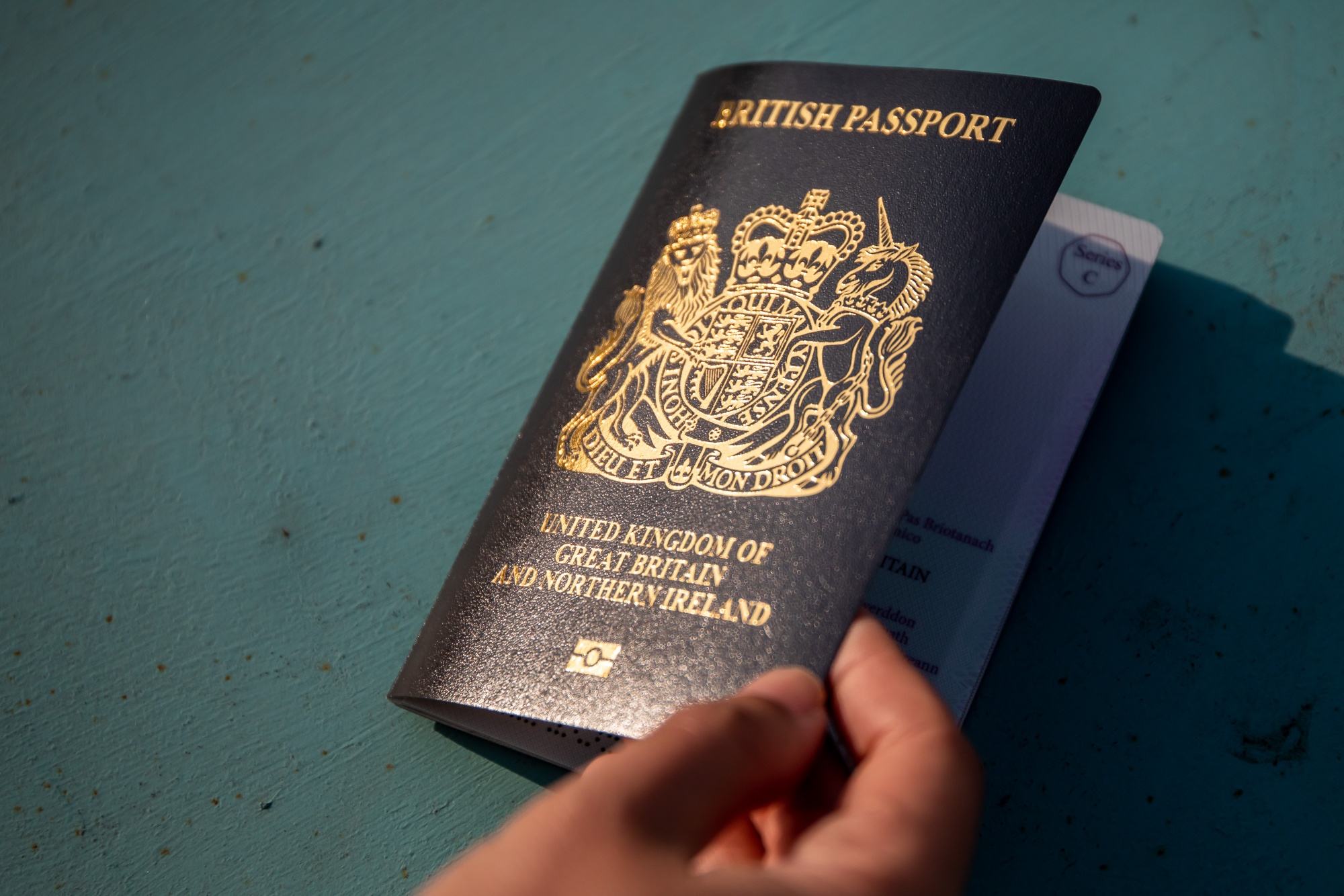A copy of the British National (Overseas) passport.