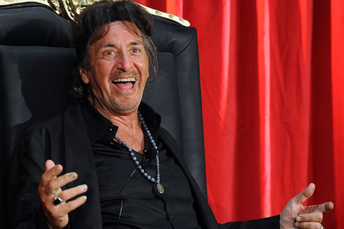 Al Pacino vs. the Most Valuable Face in Radio - Bloomberg