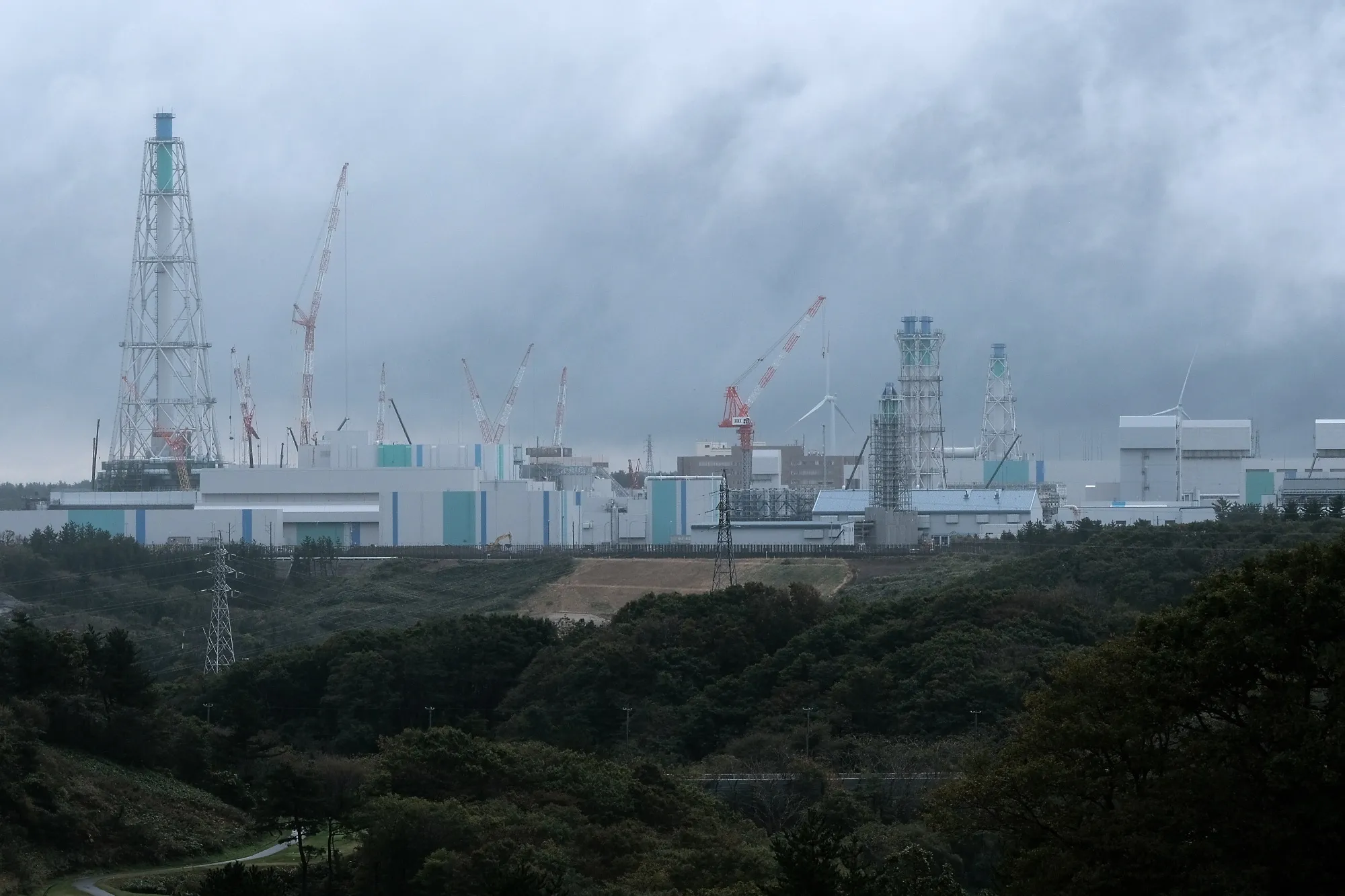 Japan Nuclear Fuel Ltd.'s&nbsp;Rokkasho reprocessing plant in Rokkasho Village, Aomori Prefecture, Japan.