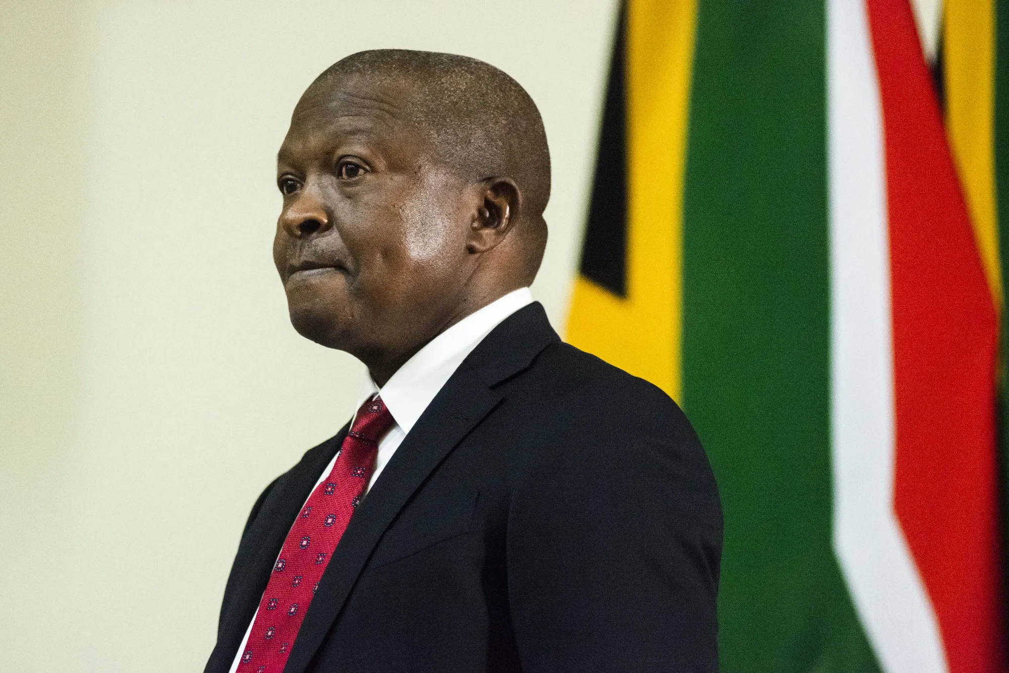 David Mabuza&nbsp;in Pretoria, in 2019.&nbsp;