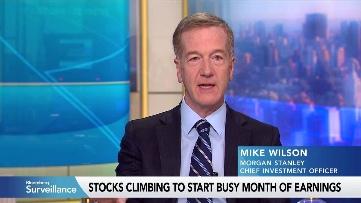 ⚫️ BLOOMBERG: "La Federal Reserve è in ritardo sui tassi, secondo Mike Wilson di Morgan Stanley"