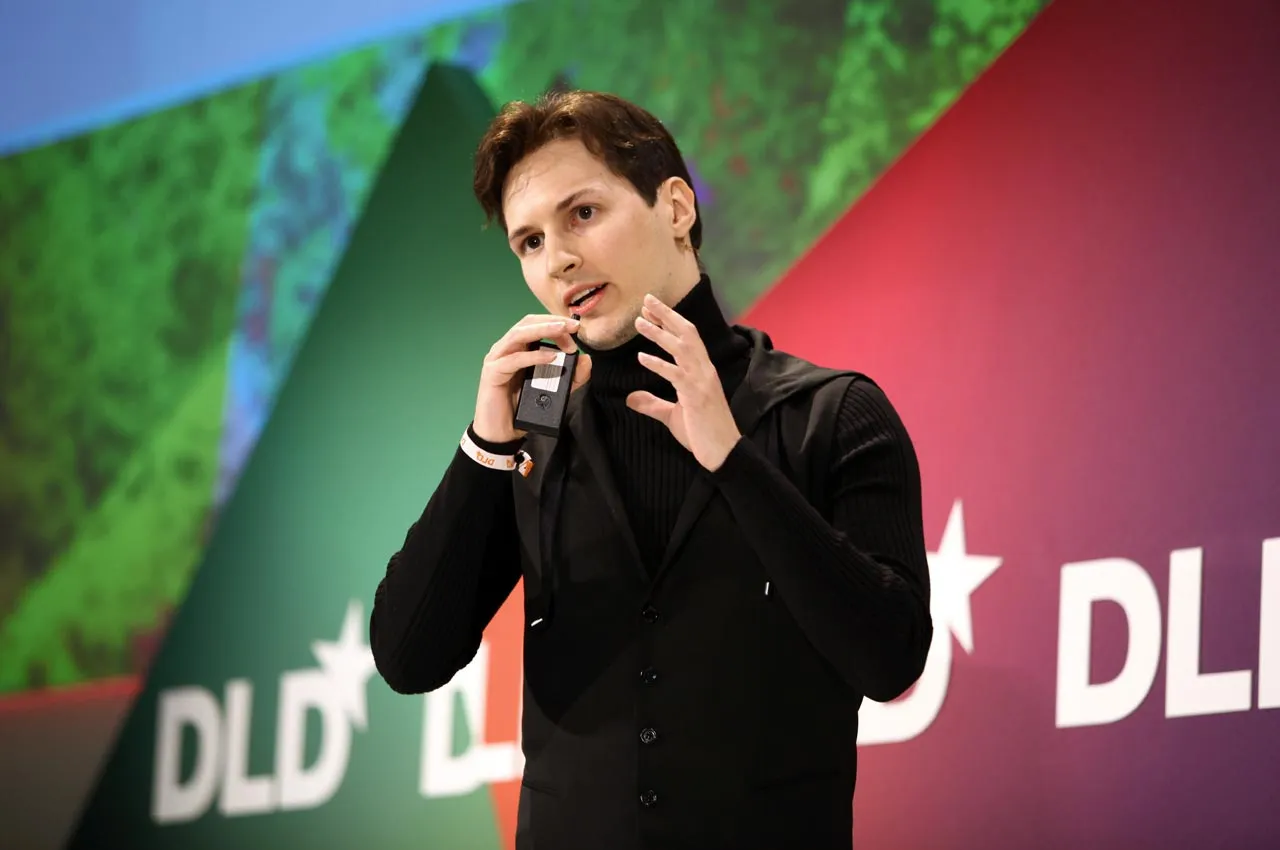 Pavel Durov of Vkontakte speaks during the 2012 Digital Life Design conference (DLD) at HVB Forum in Munich, Germany. Photographer: Nadine Rupp/Getty Images