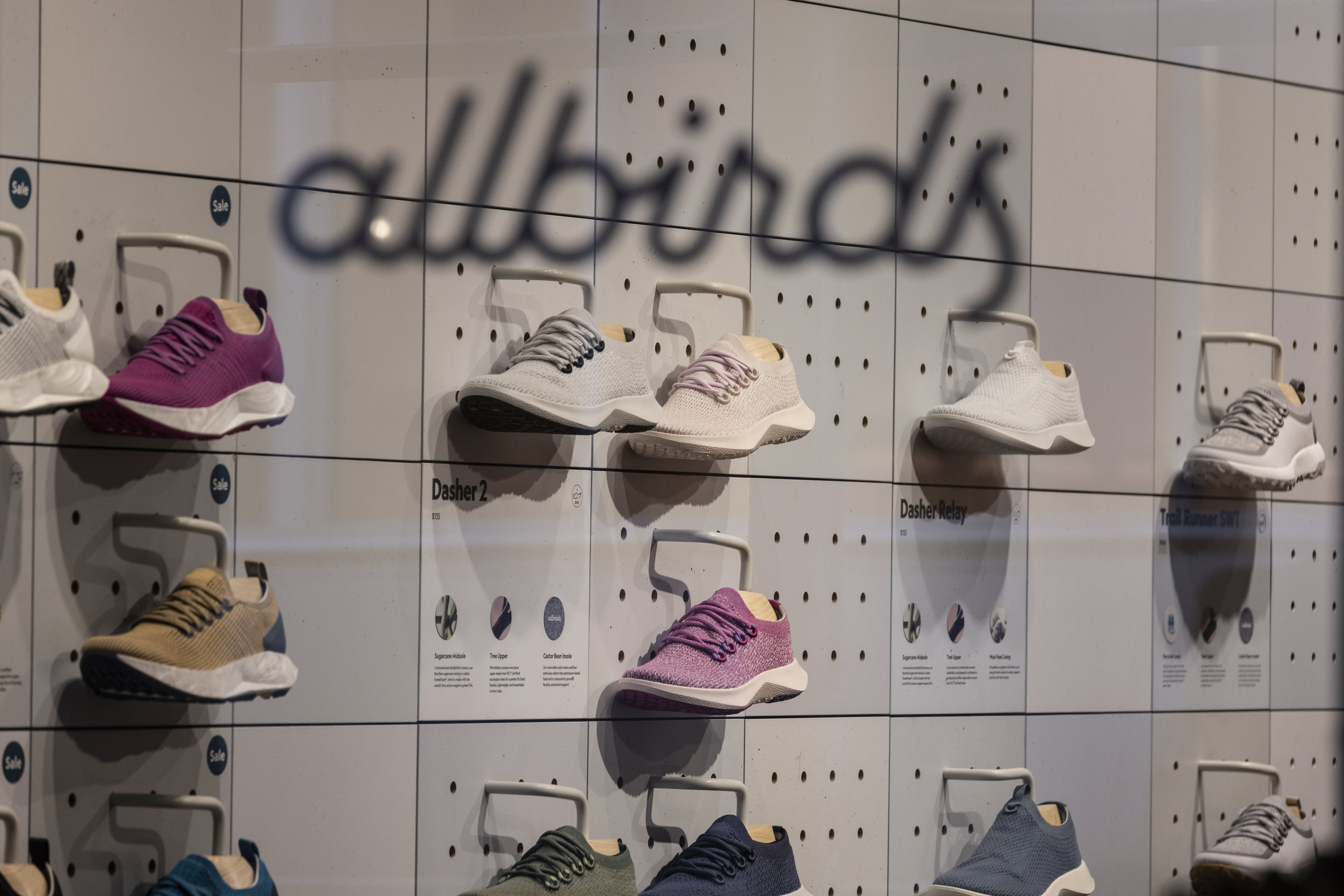 An Allbirds store in the SoHo neighborhood of New York. Photographer: Victor J. Blue/Bloomberg