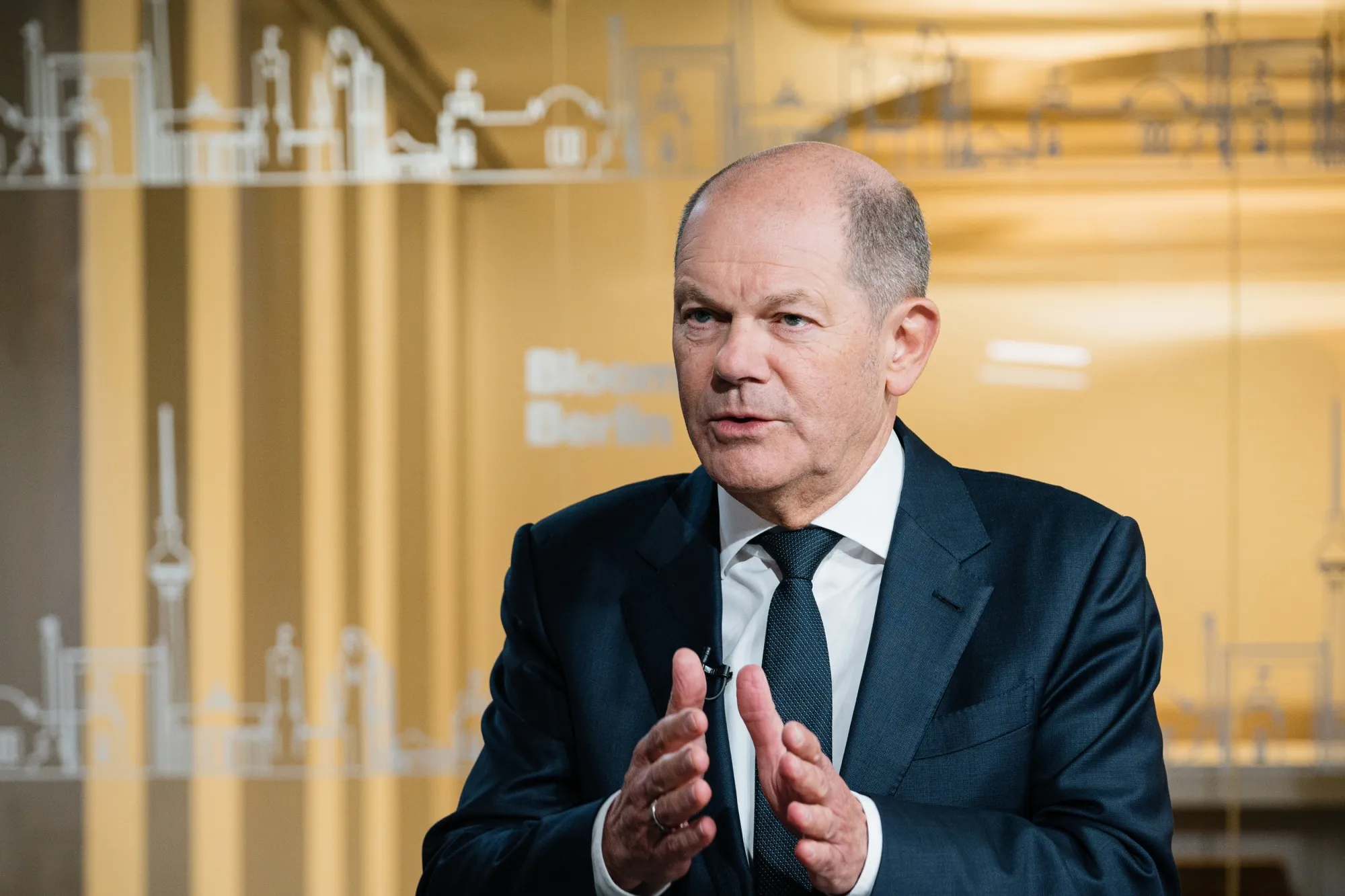Olaf Scholz in Berlin on Jan. 17.