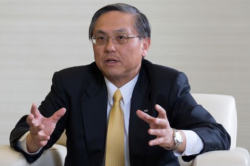 Japanese Bankers Association Chairman Takeshi Kunibe