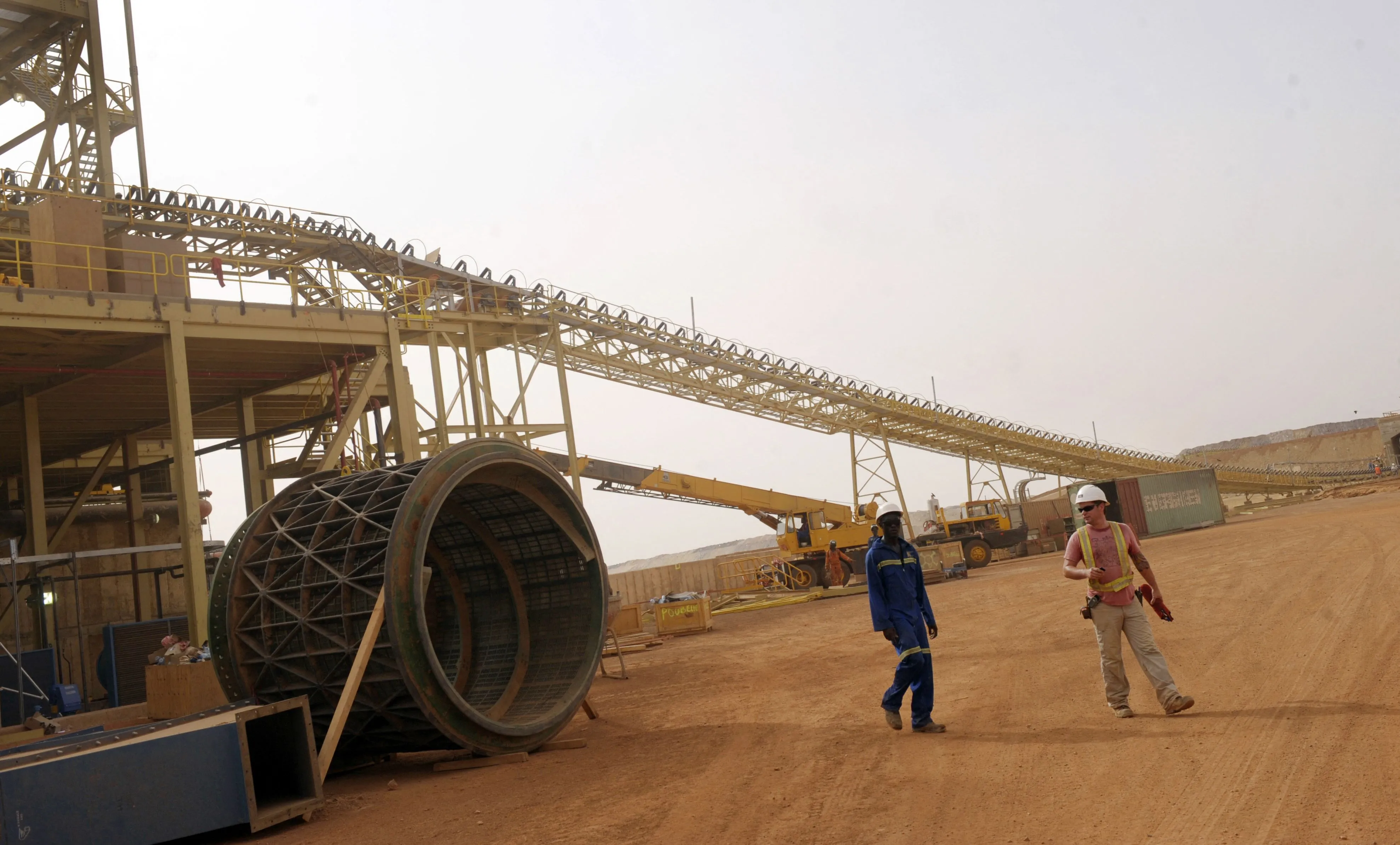 A gold mine in&nbsp;Burkina Faso.