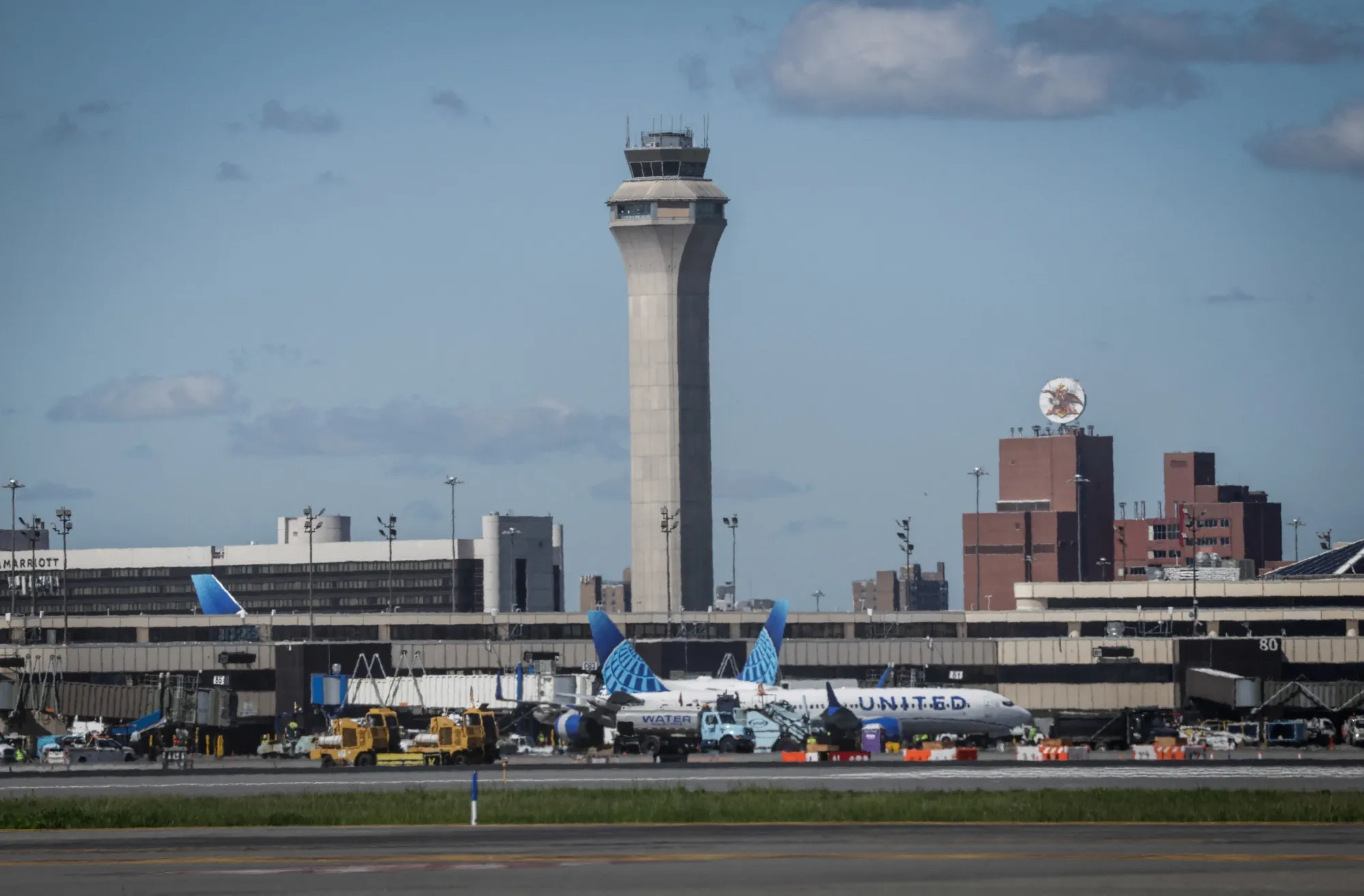 Planes&nbsp;at Newark Liberty International Airport in Newark, New Jersey.