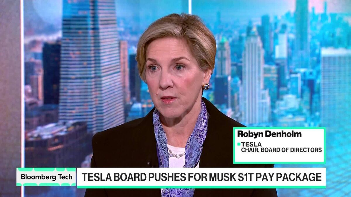 Tesla’s Denholm on Musk’s Pay Package, Future at Company