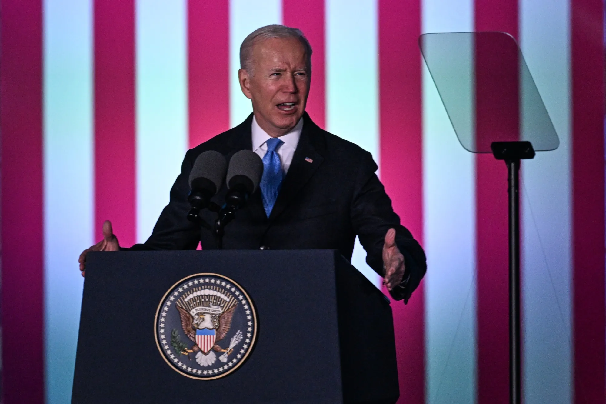 Biden’s high-flown speechifying could be counterproductive.&nbsp;