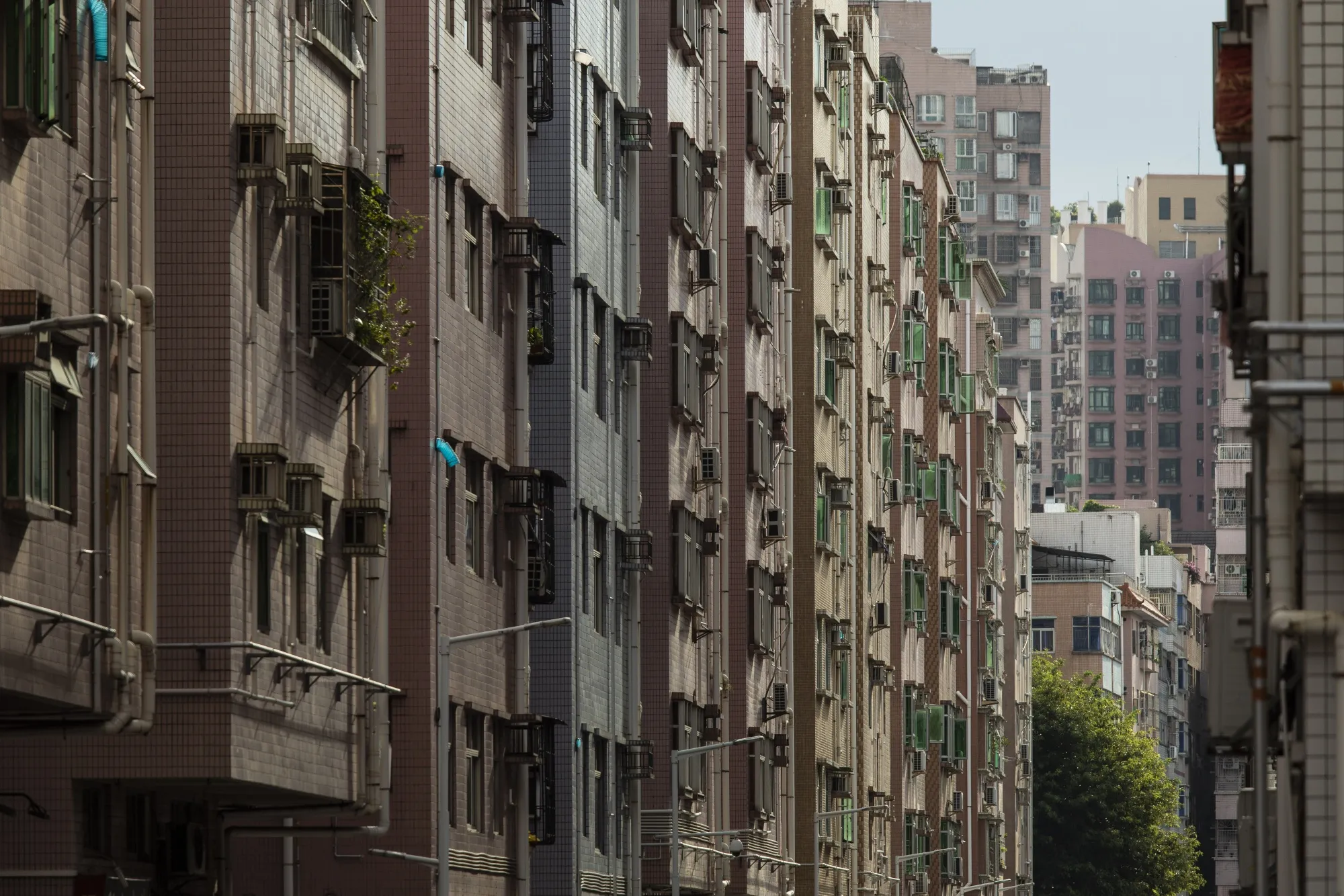 Residential buildings&nbsp;in Shenzhen, China.