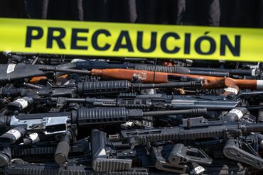 TOPSHOT-MEXICO-CRIME-VIOLENCE-GUNS-DESTRUCTION