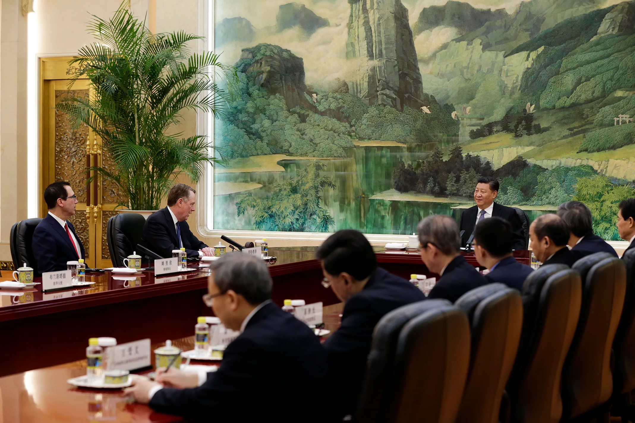 Trump Says China Trade Talks `Very Productive' as Team Returns - Bloomberg