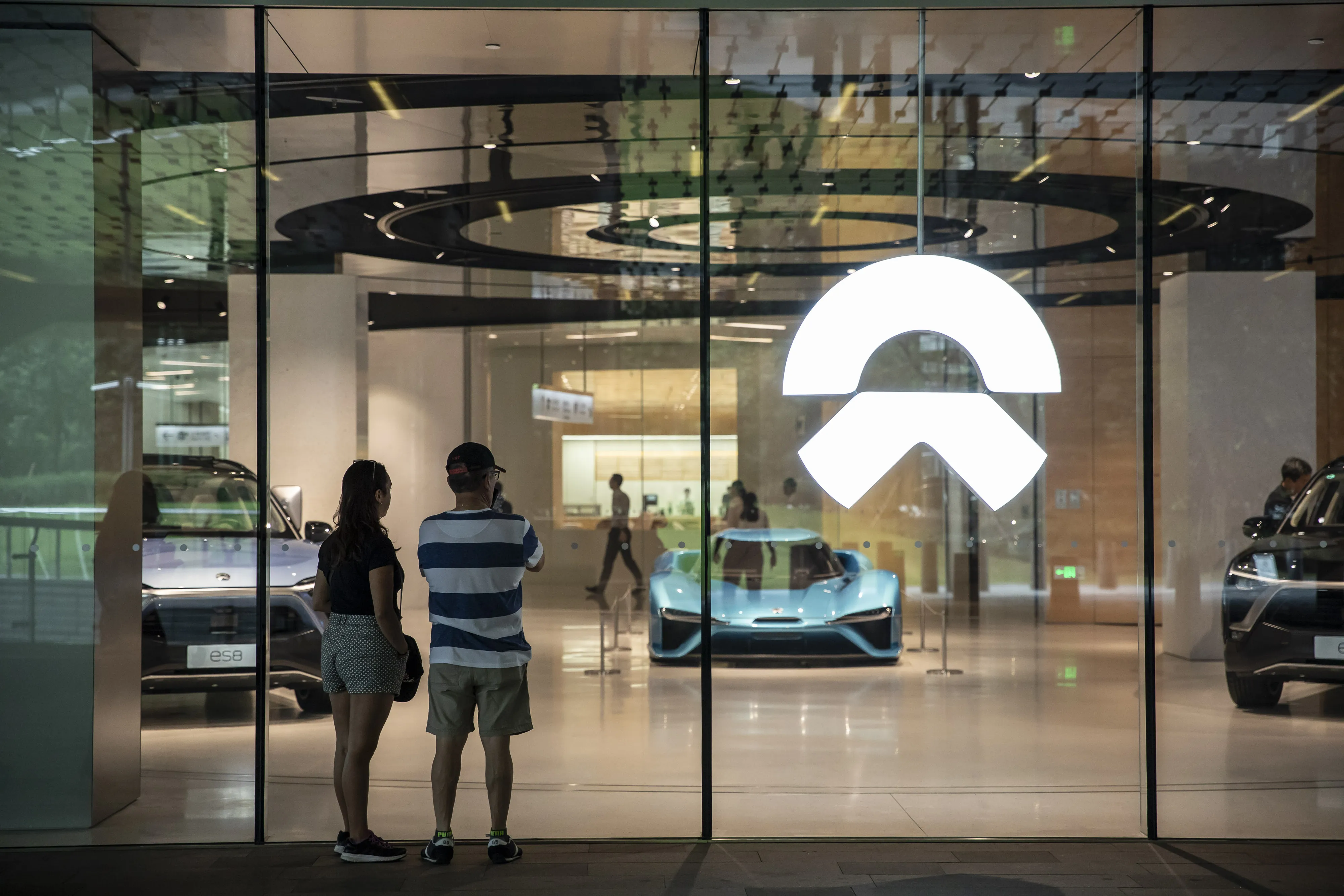 Inside Chinese Electric-Car Maker NIO Inc.'s Shanghai Showroom