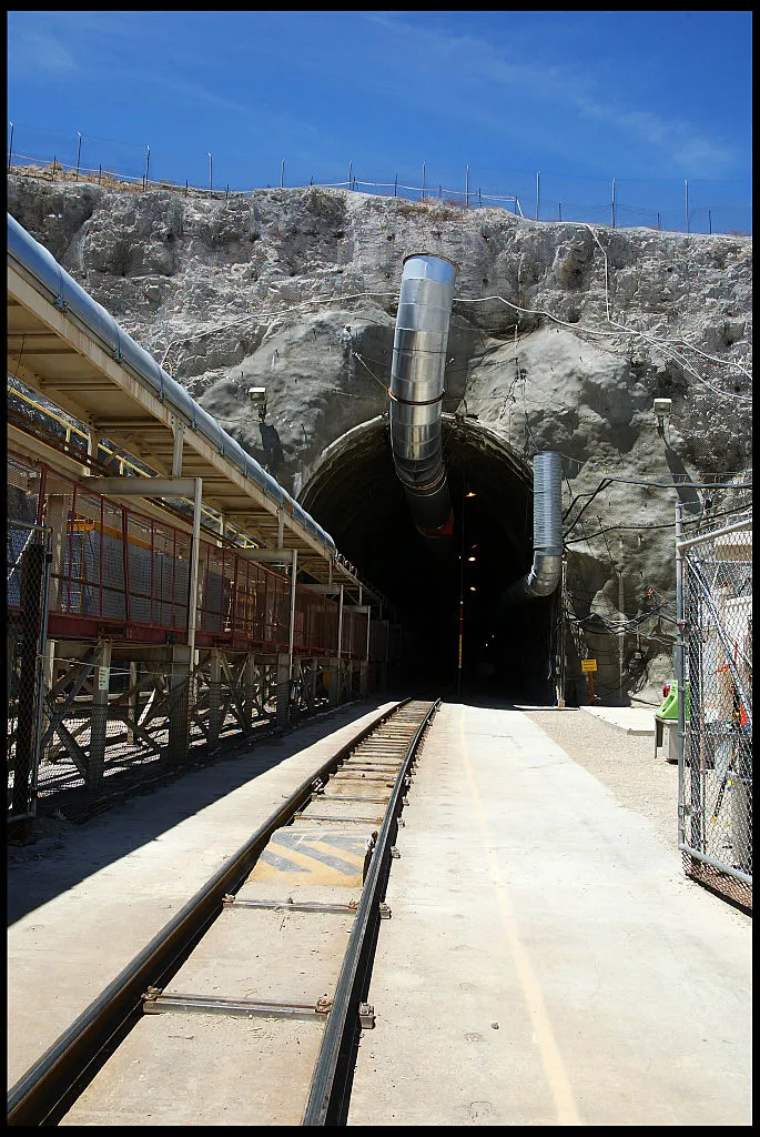 Yucca's tunnel to nowhere.
