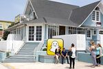 Snapchat's headquarters on the strand at Venice Beach in Los Angeles