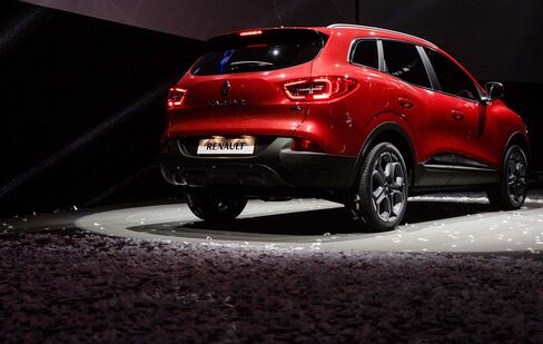 Renault SA Chief Executive Officer Carlos Ghosn Unveils Kadjar Compact SUV
