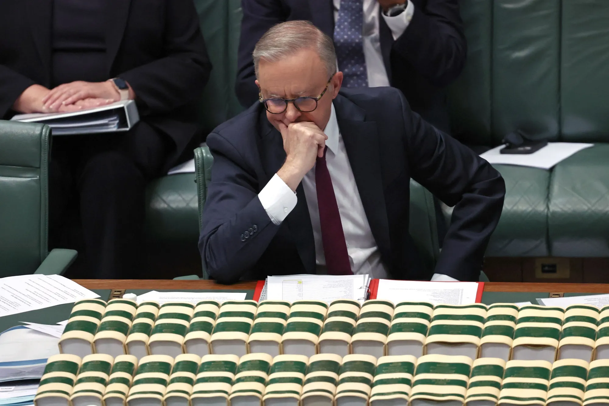 Anthony Albanese at Parliament House in Canberra in October.