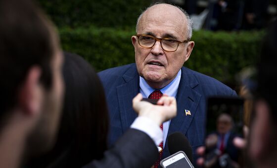Rudy Giuliani Mounts His Own Version of Trump Impeachment Defense