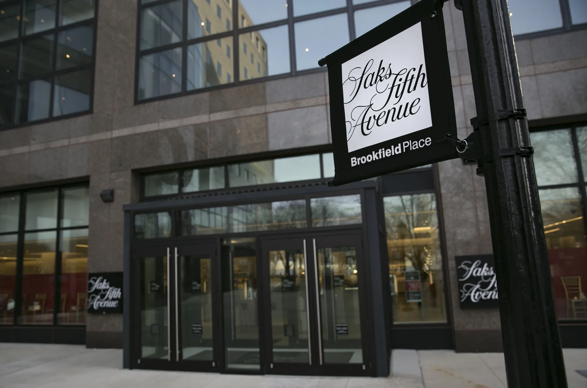 A Saks Fifth Avenue&nbsp;store&nbsp;in New York.