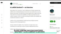relates to Google Engineer Says Chat Bot Is Sentient