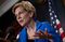 Senator Warren And House Majority Whip Clyburn Hold News Conference On Student Loan Debt