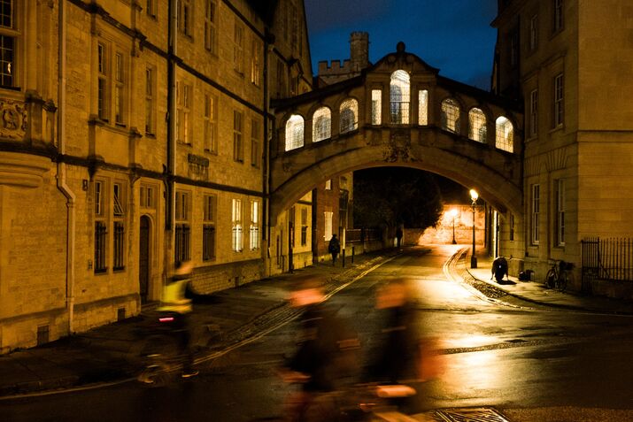 The Bridge of Sighs,  as Hertford Bridge is commonly known, is one of Oxford's landmarks.