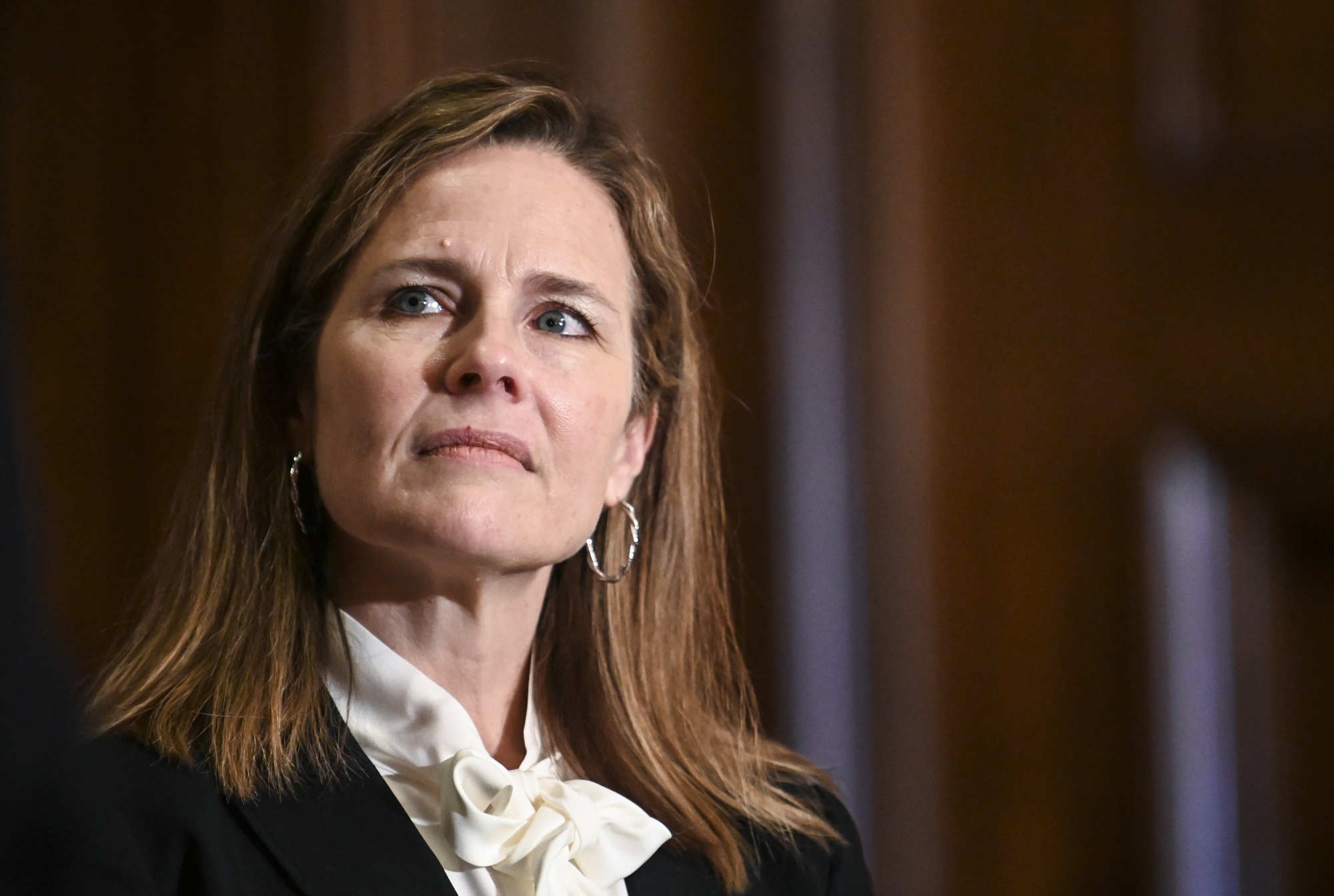 Supreme Court Nominee Amy Coney Barrett Meets With Senators Ahead Of Confirmation Hearing