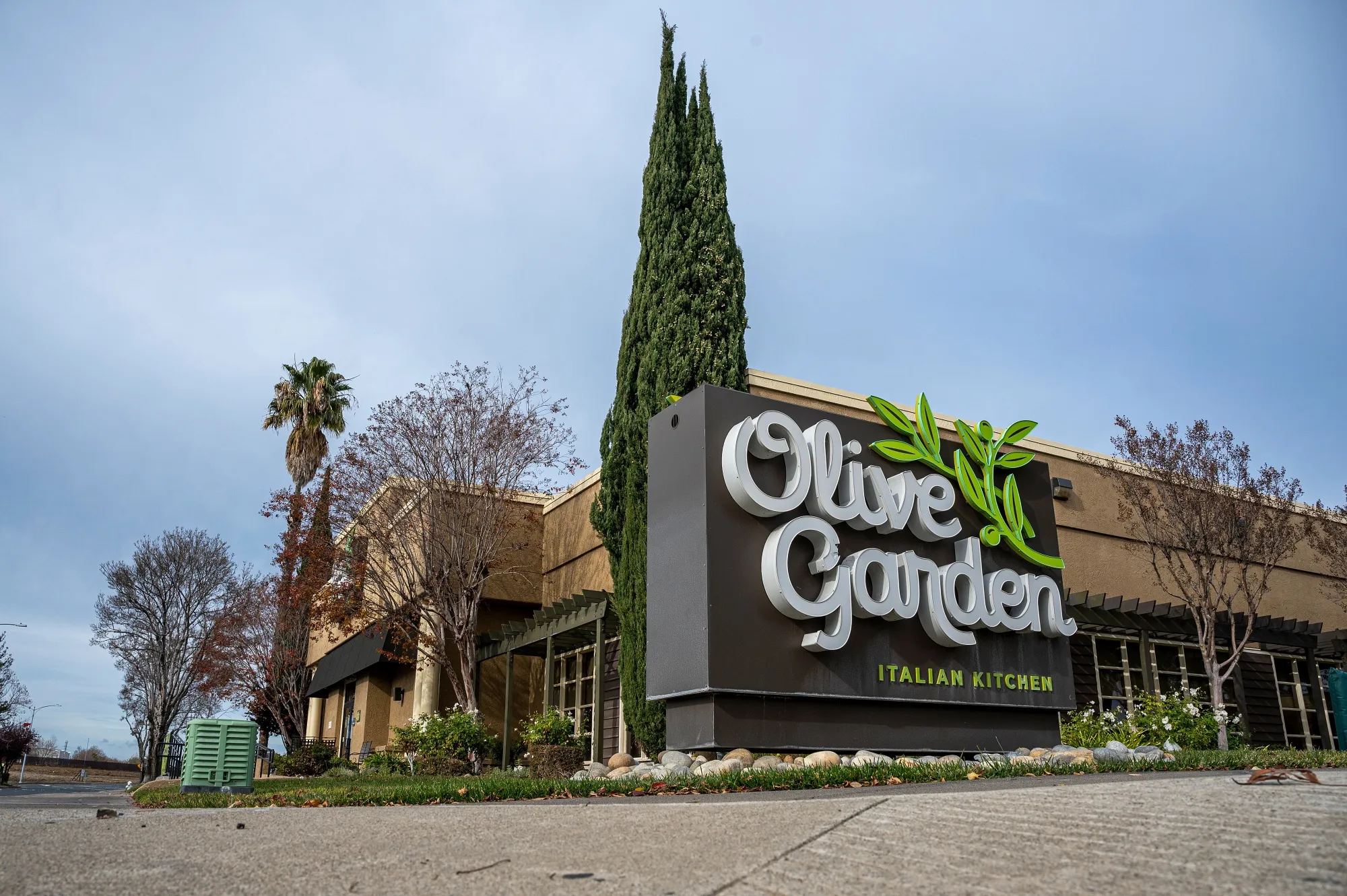 An Olive Garden restaurant in Pittsburg, California.