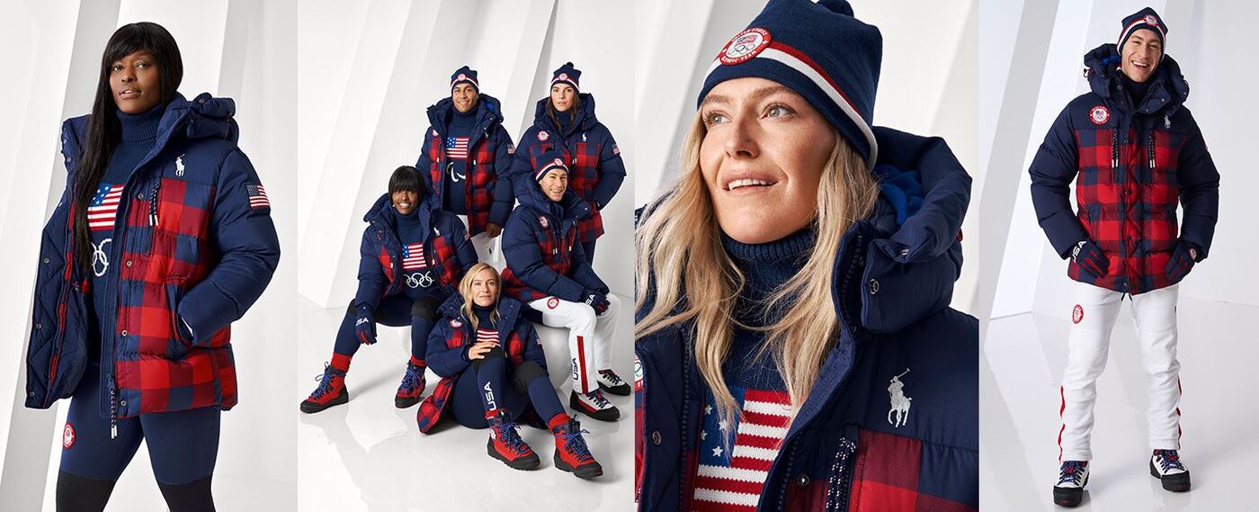 Ralph Lauren Team USA Outfit for Beijing Winter Olympics 2021 Design ...